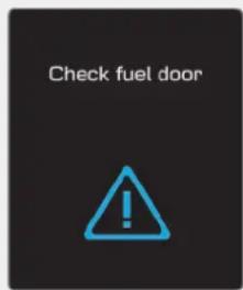 Check fuel door