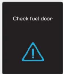 Check fuel door