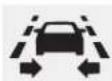 HYUNDAI Ioniq EV (2018) - LKAS failure indicator - 1