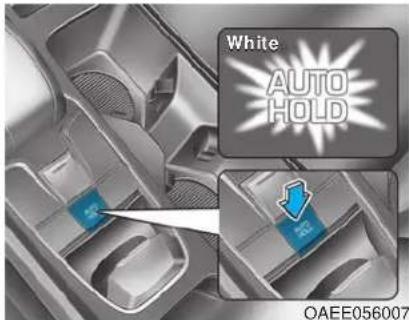White AUTO HOLD OAE056007
