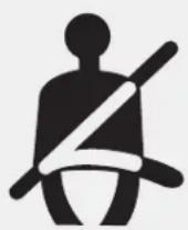 HYUNDAI Ioniq EV (2018) - Seat Belt Warning Light - 1