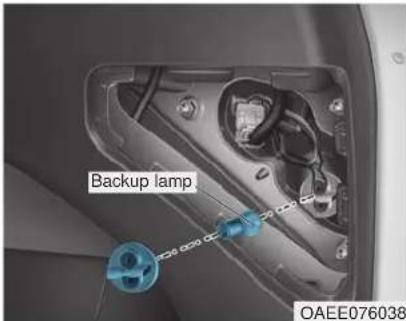 Backup lamp OAAE076038