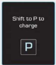 Shift to P to charge P