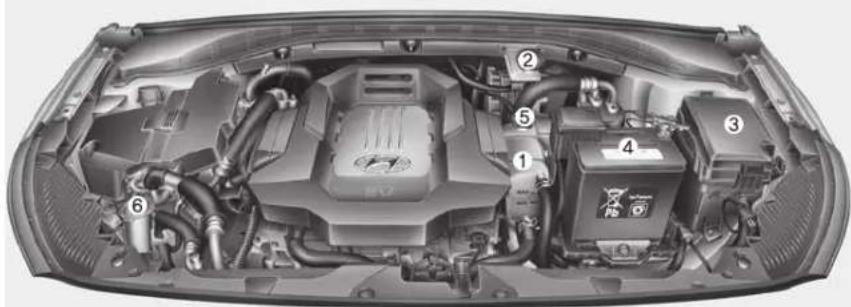 HYUNDAI Ioniq EV (2018) - MOTOR COMPARTMENT - 1