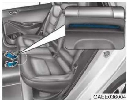 HYUNDAI Ioniq EV (2018) - Battery cooling duct - 1