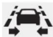 HYUNDAI Ioniq EV (2018) - Lane Keeping Assist System (LKAS) Indicator Light (if equipped) - 1