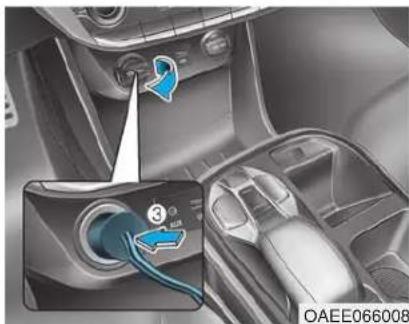HYUNDAI Ioniq EV (2018) - CAUTION - 3