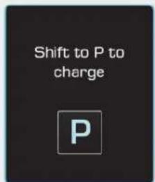 Shift to P to charge P