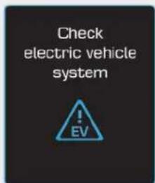 Check electric vehicle system ! EV