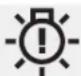 HYUNDAI Ioniq EV (2018) - LED Headlamp Warning Light (if equipped) - 1