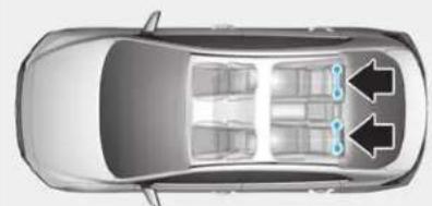HYUNDAI Ioniq EV (2018) - Lower Anchors and Tether for Children (LATCH System) - 1