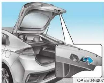 HYUNDAI Ioniq EV (2018) - Liftgate - 2
