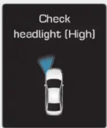 Check headlight (High)