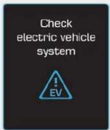 Check electric vehicle system ! EV