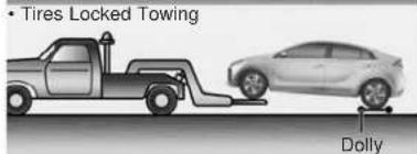 • Tires Locked Towing Dolly