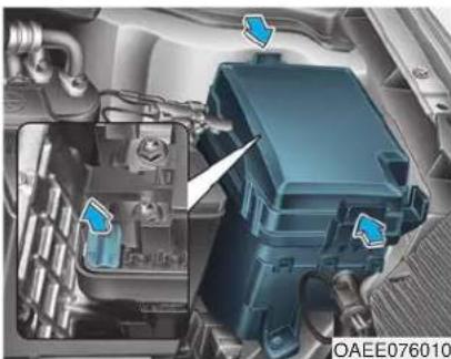 HYUNDAI Ioniq EV (2018) - Instrument Panel Fuse Replacement - 2
