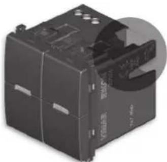 Vimar R21509 - Note on built-in controls. - 1