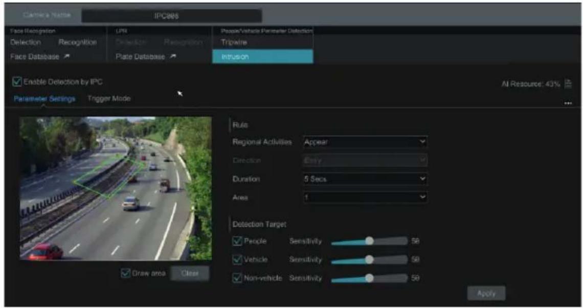 Vimar ELVOX 46NVR.08P - Configurazione analisi video per DVR/NVR - 1