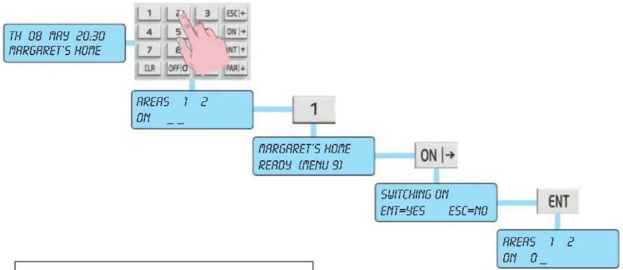Vimar 01705 - Switching on different systems with Code - 2