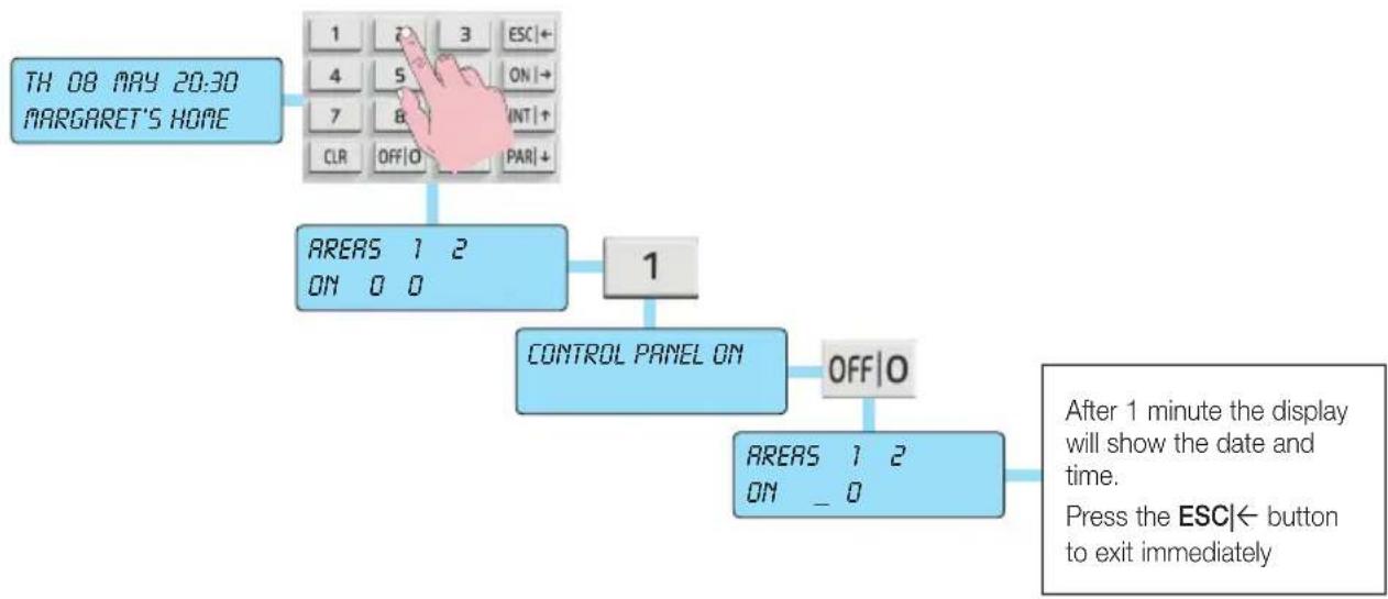 Vimar 01705 - Switching off different systems with Code - 1
