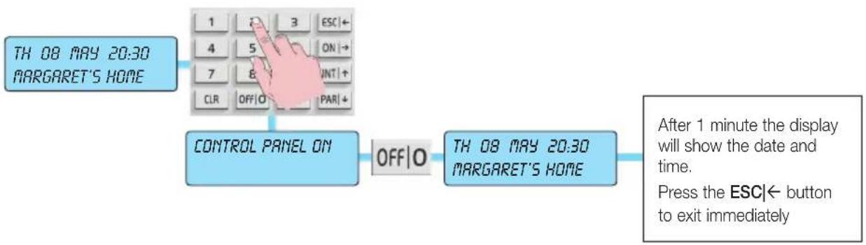 Vimar 01705 - Switching off from total switch-on with Code - 1