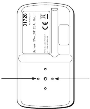 01728 MODE IN TINCE Battery: 3V- CR123A lithium Vineur SiO-Vide Vorrue 1.4 36500 Macroluxia Vito CE