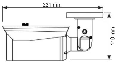 231 mm 110 mm