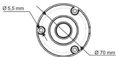 Ø 5,5 mm Ø 70 mm