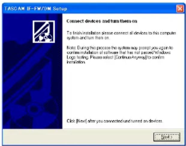 TASCAM IF-FW/DM - Windows - 1