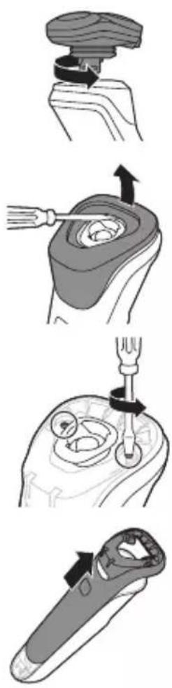 Diagram illustrating four steps of a dental tool manipulation process, showing step-by-step insertion and retraction.