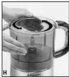 JUICEMAN Express Jr. JM1000M - IMPORTANT: Always press the OFF button before plugging in the appliance. CUTTING BLADES - 1