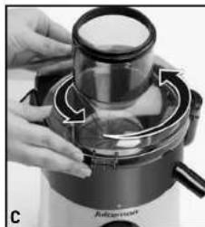 JUICEMAN Express Jr. JM1000M - ENSAMBLADO DEL EXTRACTOR DE JUGO - 3