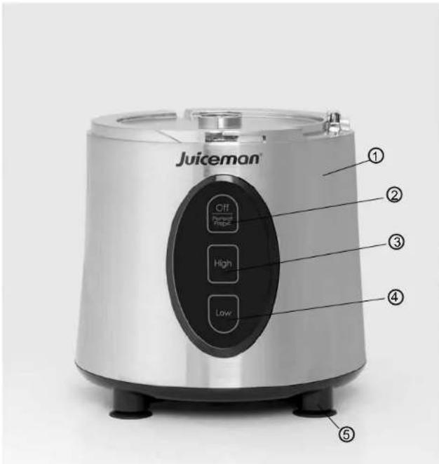 JUICEMAN Express Jr. JM1000M - CONOZCA SU JUICEMAN® EXPRESS JR. - 1
