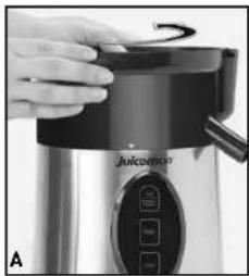 JUICEMAN Express Jr. JM1000M - PREPARING FRUITS AND VEGETABLES - 1