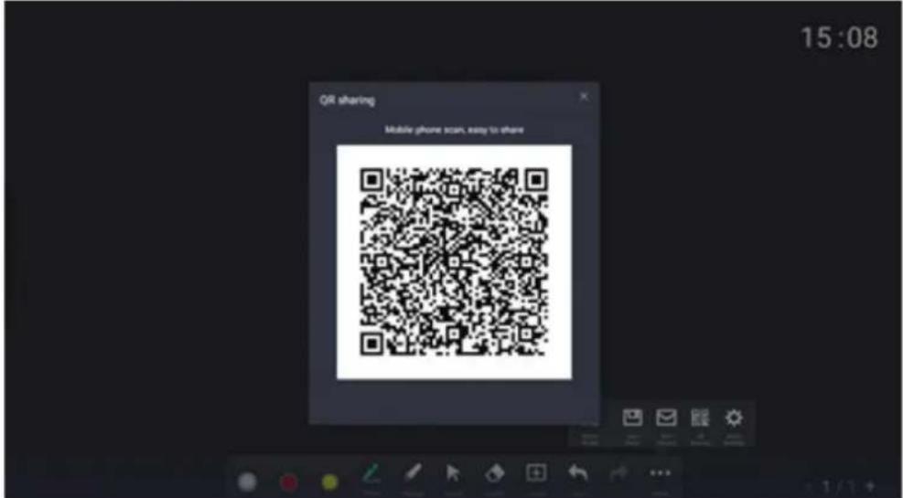 QR sharing Mobile phone scan, easy to share 15:08