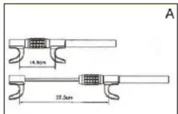 A 14.5cm 37.5cm