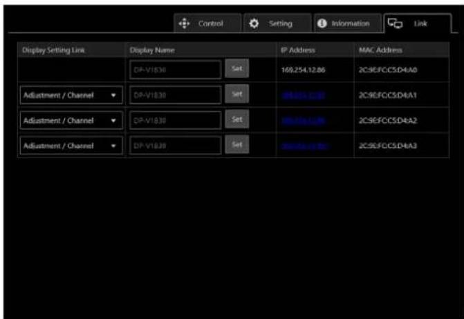 CANON DP-V1830 - [Information]-Bildschirm - 2