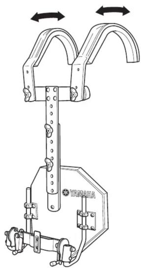 YAMAHA MSH-8250 - キャリングホルダーの組立／Carrying Holder Setup - 3