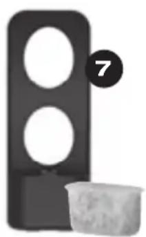 CUISINART Grind & Brew DGB-1 - Depósito de agua - 1