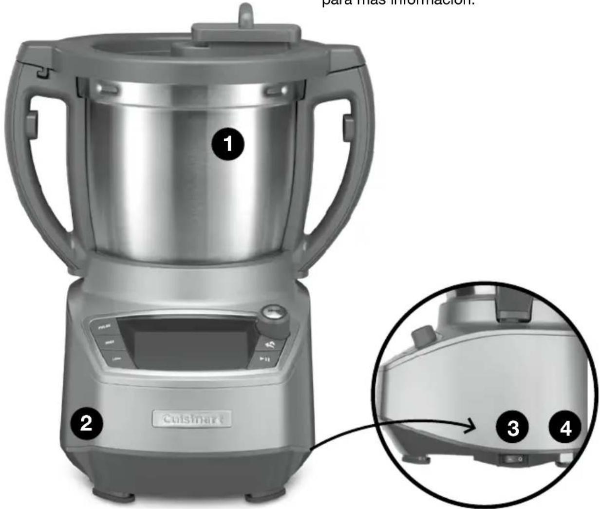 para más información. 1 2 Cuismaire 3 4