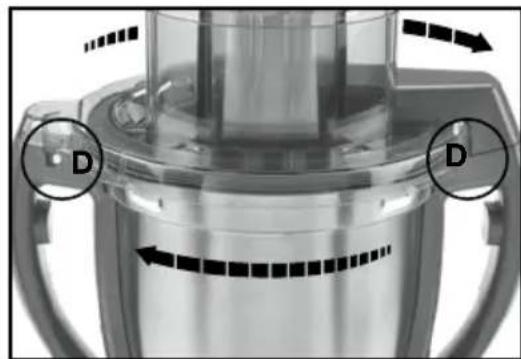 CUISINART CompleteChef FPC-100 - Ensamblaje del kit para cortar en cubos - 6