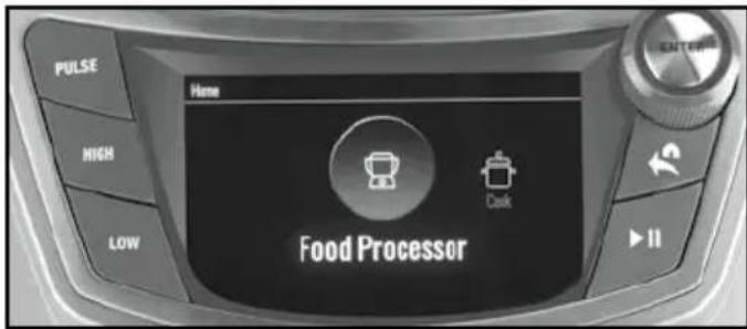 PULSE HIGH LOW Home Food Processor Cock EXIT
