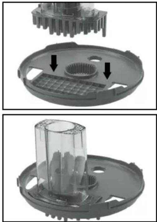 CUISINART CompleteChef FPC-100 - Do not use your fingers to clean the grid. ONLY USE THE CLEANING TOOL. - 2