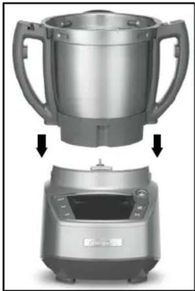 CUISINART CompleteChef FPC-100 - ENSAMBLAJE DE LA MÁQUINA DE COCCIÓN - 2