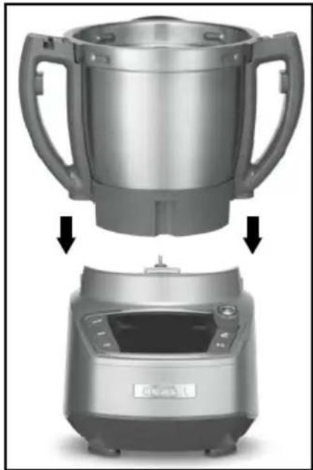 CUISINART CompleteChef FPC-100 - COOK ASSEMBLY - 2