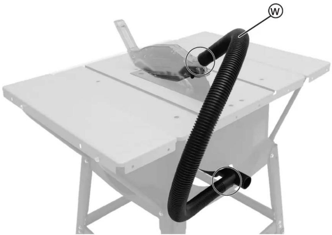 Cocraft HT 10 - Adjust the riving knife / Justera klyvkniven / Juster kløyvekniven Halkaisukiilan säätäminen / Den Spaltkeil einstellen - 1