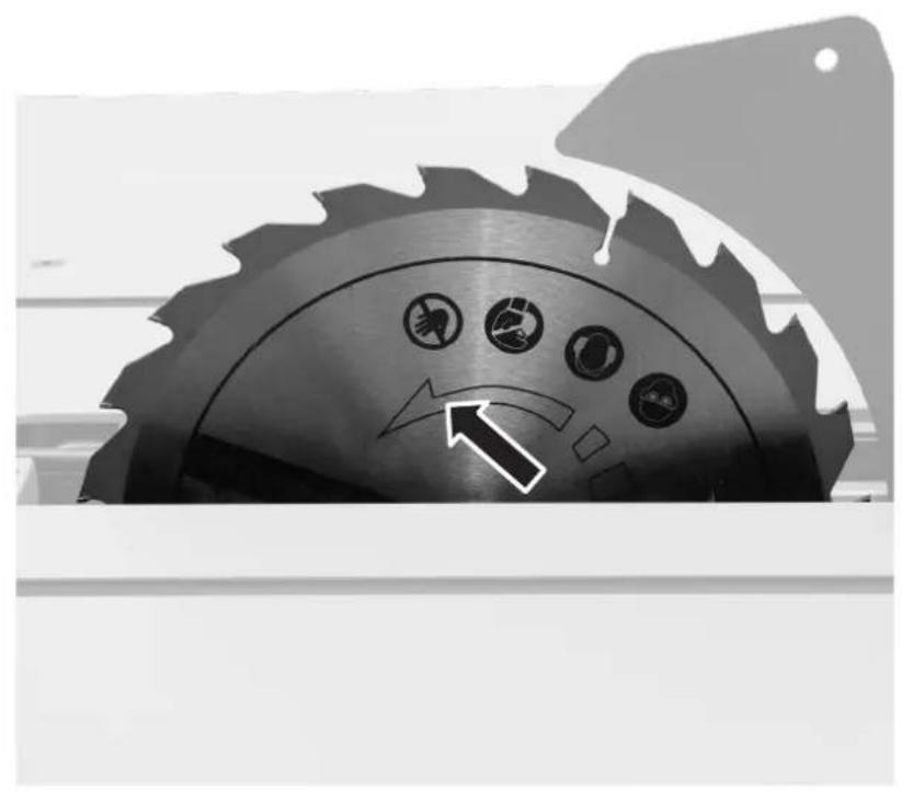 Cocraft HT 10 - Riving knife and saw blade / Klyvkil och sågklinga Kløyvekile og sagblad / Halkaisukiila ja sahanterä Spaltkeil und Sägeblatt - 6