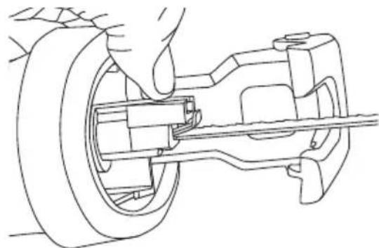 Cocraft PRO RL1100-T - Fitting and replacing the blade - 1