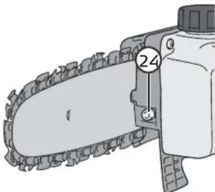 Cocraft LXC HT 18 - Stramming av kjede - 2