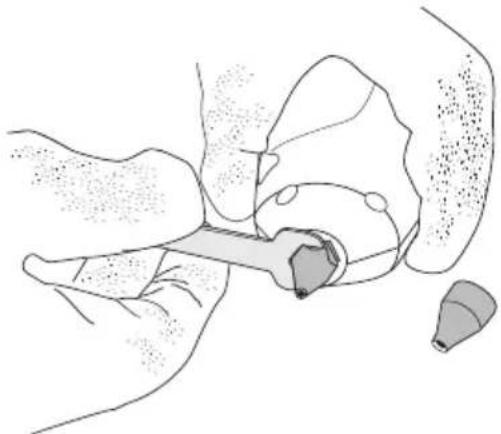 Cocraft HG 500-D - Changing nozzles - 1